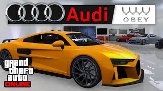 Ultimate Audi Garage (with Real Life Cars) in GTA 5 Online