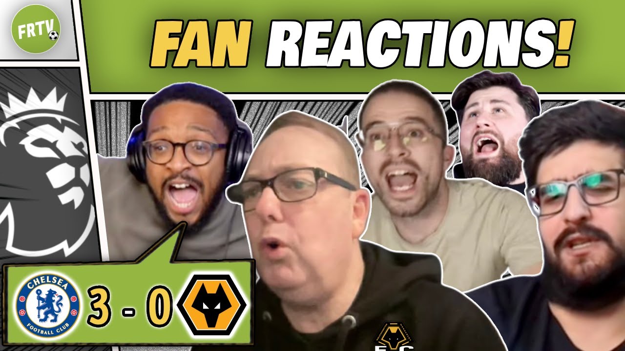 WOLVES FANS & CHELSEA HATERS GUTTED as CHELSEA SMASH 3-0 at the BRIDGE! | FAN REACTIONS