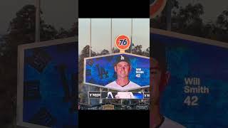 Dodgers starting lineup Jackie Robinson Day #ladodgers #losangelesdodgers #dodgers #startinglineup