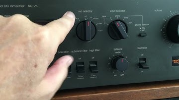 Technics SU-V4 DC amplifier from the early 1980