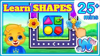 Colors and Shapes Educational Videos PART 1 | Toddlers & Preschool Kids Learn Colors and Shapes screenshot 5
