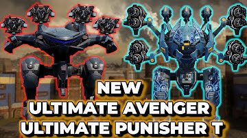 WR - New Ultimate Avenger and Punisher T | War Robots Test Server