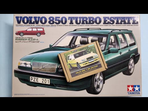 Building the fastest Yellow Brick in 1/24 scale - Tamiya Volvo 850
