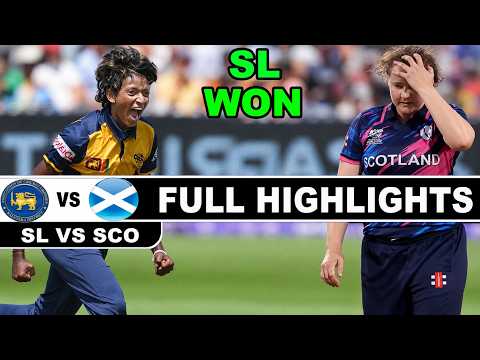 Sri Lanka W vs Scotland W Highlights | Match 25 | ICC Women's T20 World Cup 2026