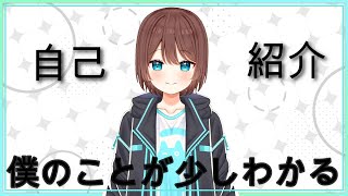 「【新人Vtuber】僕のことがわかるかもしれない自己紹介」のサムネイル
