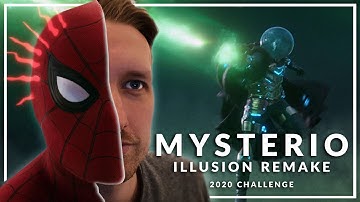 RECREATING THE MYSTERIO VFX SEQUENCE || Blender, HitFilm Pro, Mixamo