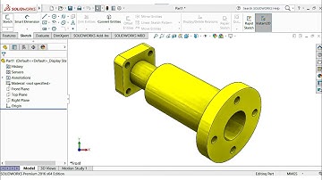 SolidWorks Tutorial 3D Modeling Part-9