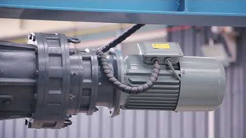 Chain type beam rotator turnover machine