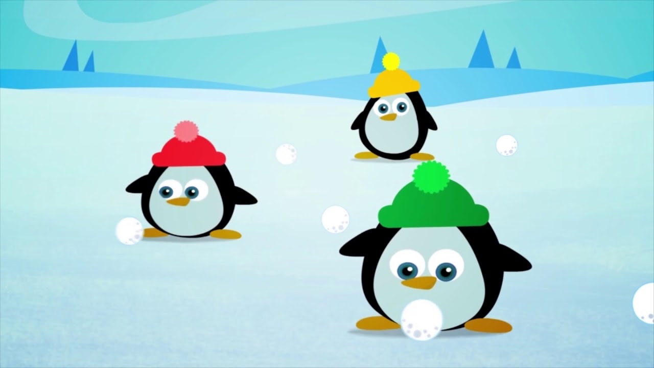 развивающие мультики для самых маленьких Учимся считать до 3 - YouTube