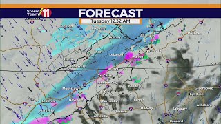 Chief Meteorologist Mark Reynolds provides a winter weather update on this snowy Monday evening