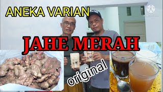 berkunjung ke rumah produk JAHE MERAH..