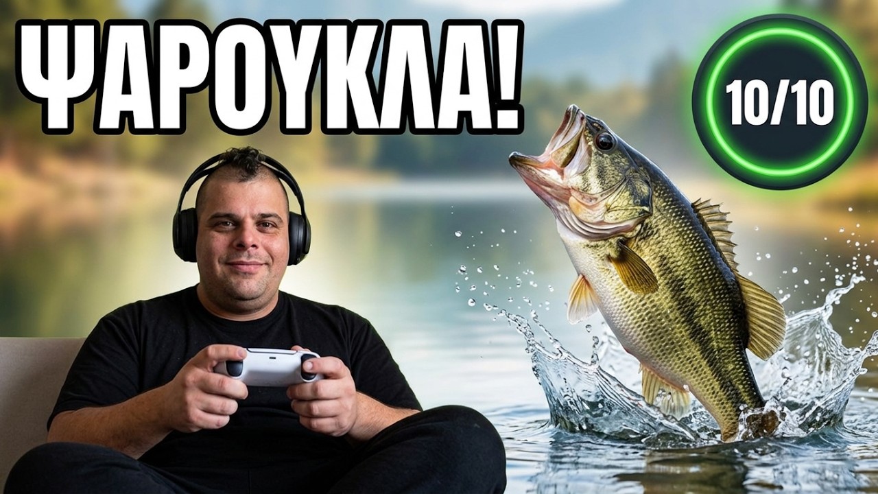 Πάμε για Ψάρεμα στο PS5! 🎣🌊 Παίζουμε Legendary Fishing!