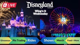 Live Stream: Disneyland Rides, Merch, Food & More - Wingin' It Wednesday!