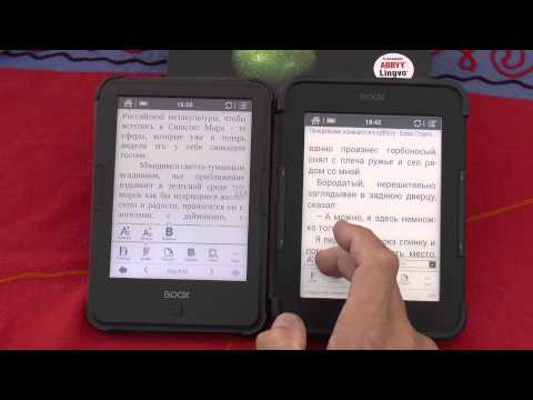 ONYX BOOX i63ML NEWTON vs. ONYX BOOX С63ML MAGELLAN (сравнение экранов E Ink Carta и Pearl HD)
