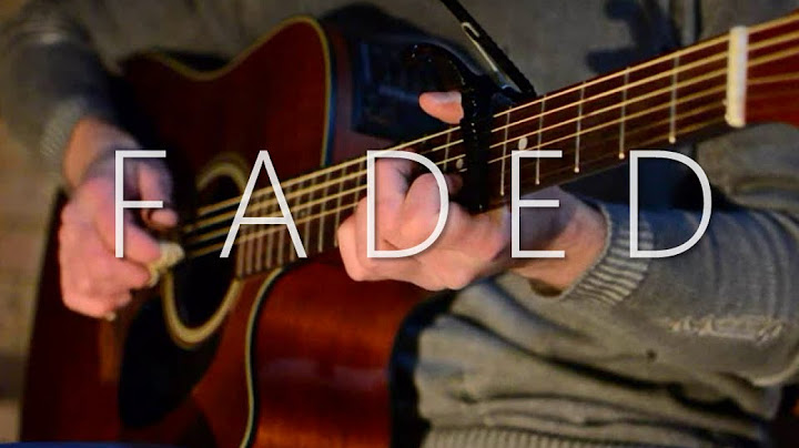 Faded Guitar version - Guitar performance video thumbnail