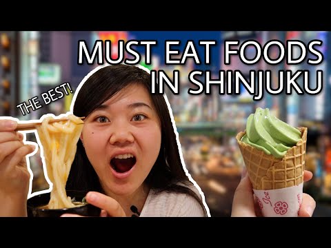 Must-Eat Foods in SHINJUKU TOKYO! Shinjuku Food Guide (Udon, Ramen, Sushi, etc)