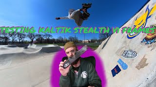 Testing Kaltik Stealth V1 Frames Again