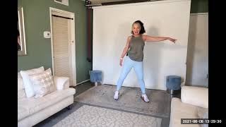 Tangobolero Dance Fitness Pt 2 Back View Practice With Shannon Vergun