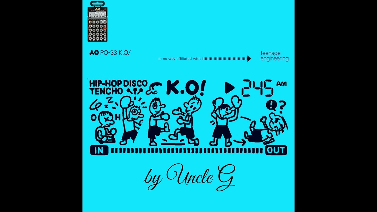 BEAT TAPE Vol. 5 *by Uncle G* (#po33  Edition 3)