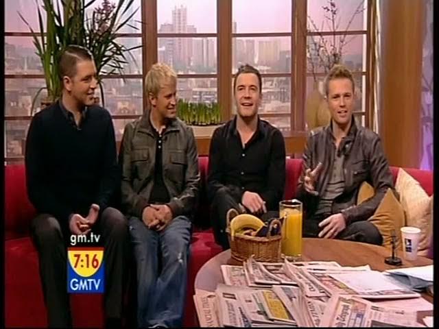 Westlife Us Against The World GM:TV Live