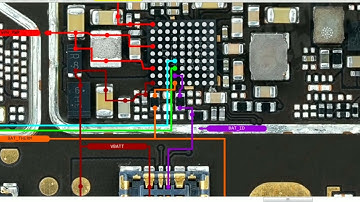 schematic jalur charger USB Oppo A5 2020