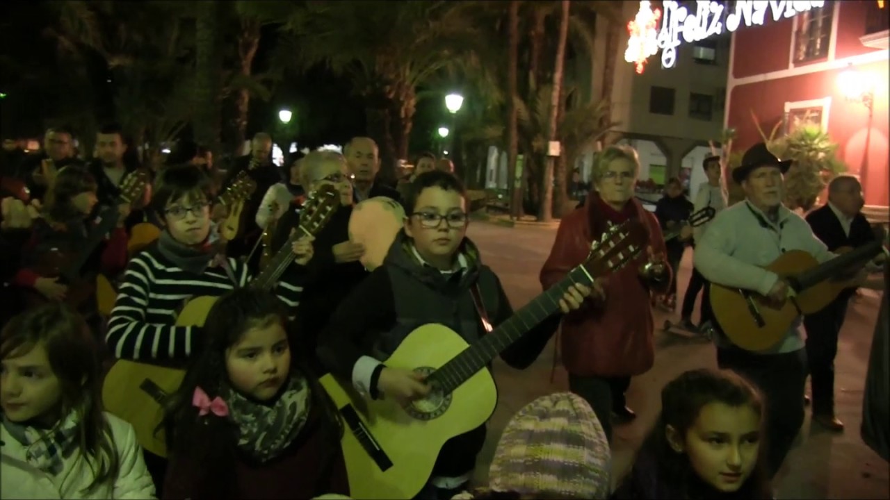 Pasacalles de Aguilando y Cena Braseria El Tonel 2016 - YouTube
