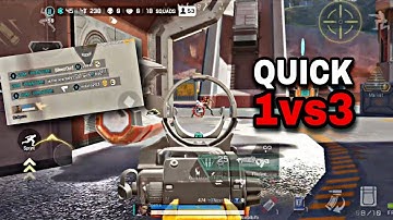 Quick 1vs3 in Ranked | Apex Legends Mobile