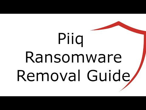 Piiq File Virus Ransomware [.Piiq] Removal and Decrypt .Piiq Files