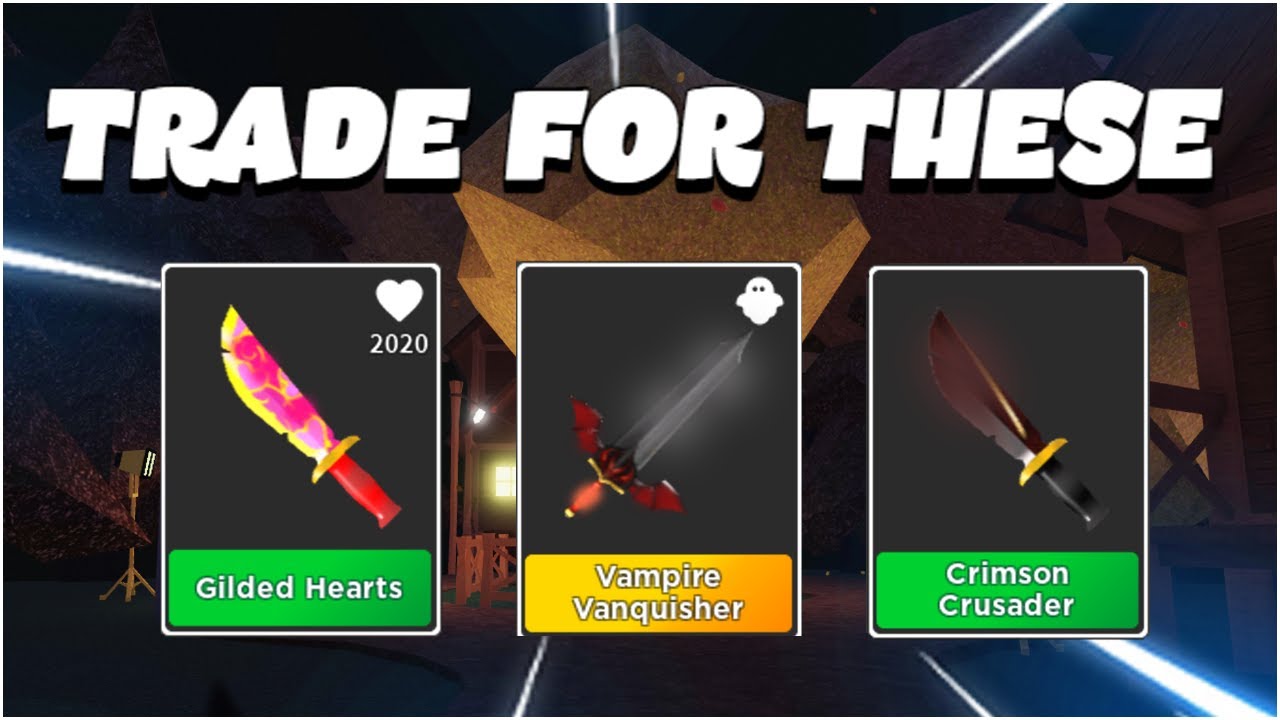 TRADE FOR THESE KNIVES IN STK || 🔪 Survive the killer - YouTube