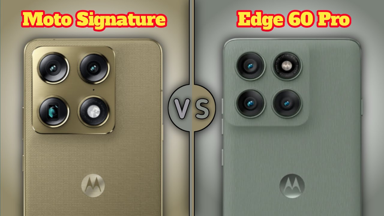 Motorola Signature 🆚 Edge 60 Pro – Kaunsa Best Hai 2026 Mein? 🤔