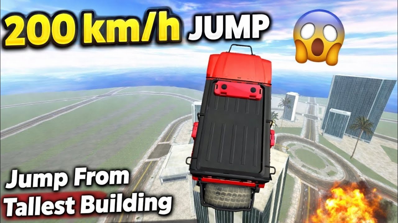 200 Km/h Crazy Car Jump 😱 Car Stunt Game