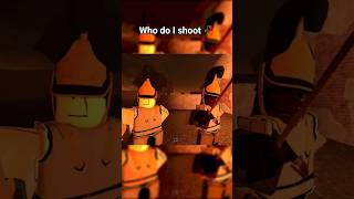 Who do I shoot?! || #gutsandblackpowder #funnyroblox #memes