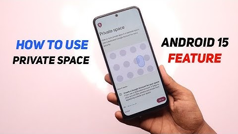 How To Use Android 15 Private Space Feature !