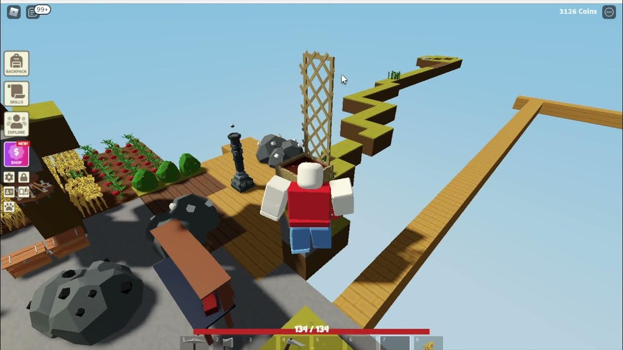 How to get and plant grapes in Islands Roblox YouTube