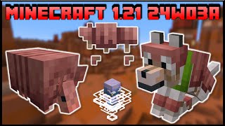 Minecraft 1.21 - Snapshot 24w03a - Armadillo, Breeze & Spawn Chunks!