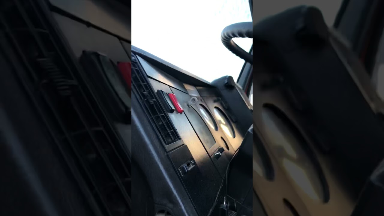 Mercedes Benz Truck 1824AK  V6 cold start at -12C