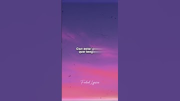 Thumbnail of KAROL G - Si Antes Te Hubiera Conocido 💘 (Letra)
