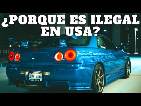 PORQUE EL NISSAN SKYLINE ES ILEGAL EN USA