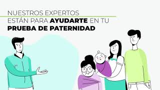 Animación de Pruebas de Paternidad para Genómica Medica