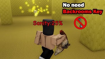 Raise a Floppa 2 How to enter the Backrooms without the key ..