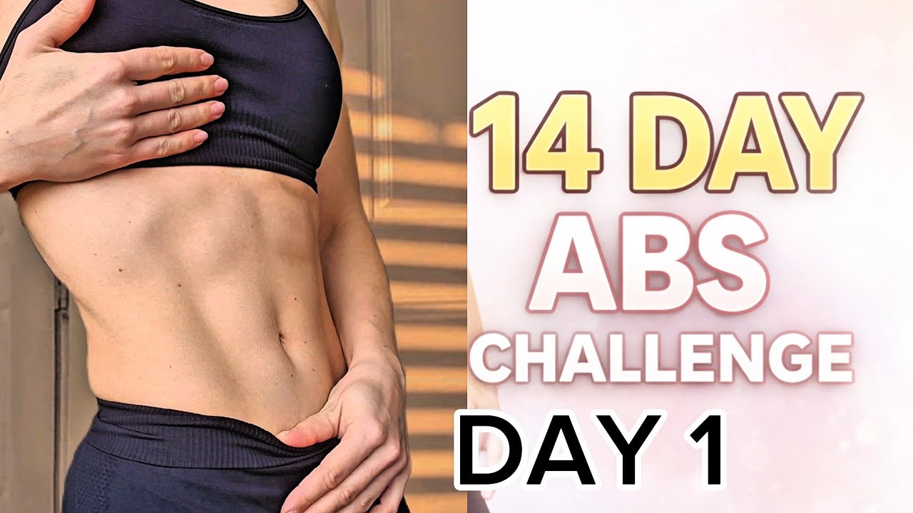 Day 1| 5 Min Abs Workout ( 14 Day Abs Challenge) 🔥 Get started today ...