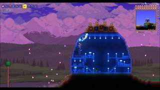 TERRARIA SLIME KING HOUSE SPEED BUILD