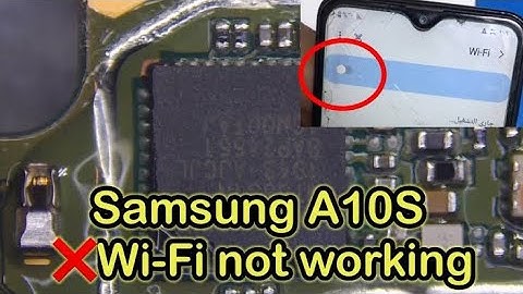 Why is my wifi and bluetooth not working/ Samsung A10s WiFi not working.WiFi Bluetooth not working