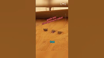 This robot can eliminate the risks you face inside a grain bin #robot #technology #machinery #world