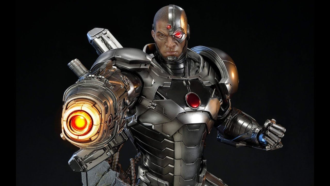 Prime 1 Studio Justice League New 52 Cyborg Statue - YouTube