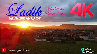 Ladik Gün Batımı (SAMSUN) / 4K Havadan Çekim / Umut Mürare - Senin Gibi   enstrümantal / 6.9.21 Pzt