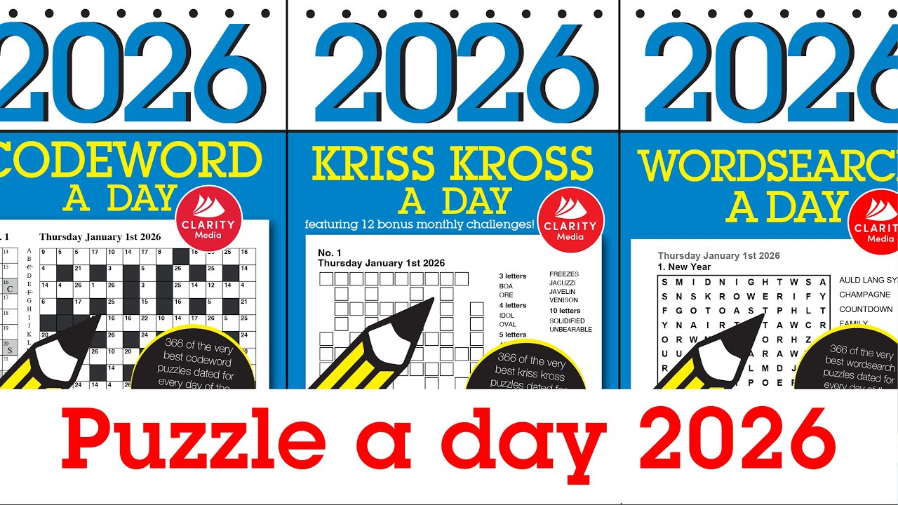 The 2026 Puzzle a Day Series - YouTube