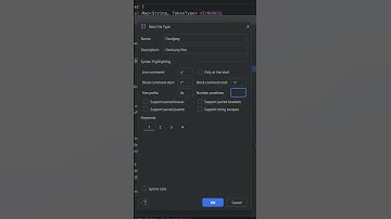 Adding a syntax highlighting in IntelliJ IDEA | Creating programming language