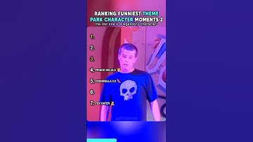 Top Funniest Theme Park Character Moments 2 #shorts #usa #disney