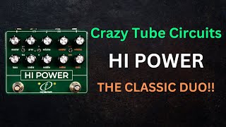 Crazy Tube Circuits HI POWER Boost/Overdrive - Plus Amp In A Box Pedal